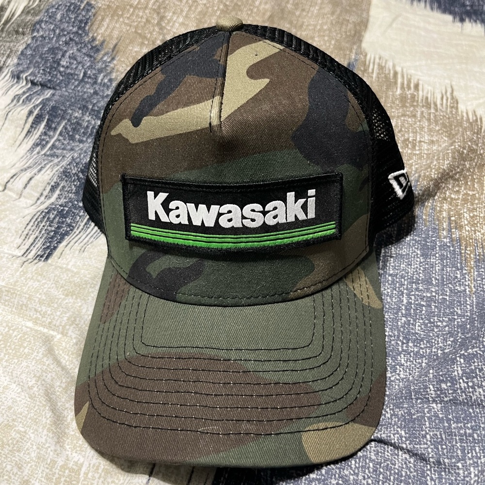 Camo Kawasaki Hat